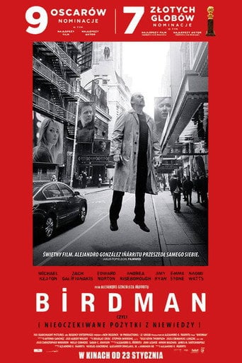 Birdman czyli (nieoczekiwane pożytki z niewiedzy) – informacje, obsada i gdzie obejrzeć online | eKino